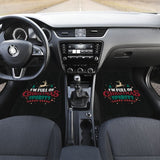 I’m Full of Christmas Spirit Car Floor Mats Funny Holiday Xmas 212109 - YourCarButBetter