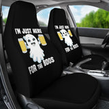 I’m Just Here For The Boos Halloween Gift Ideas Car Seat Covers 212001 - YourCarButBetter