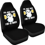 I’m Just Here For The Boos Halloween Gift Ideas Car Seat Covers 212001 - YourCarButBetter