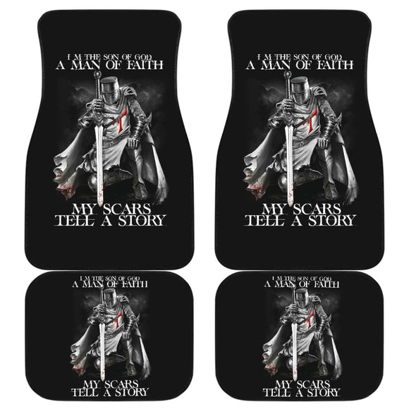 I’m The Son Of God A Man Of Faith Car Floor Mats 212203 - YourCarButBetter