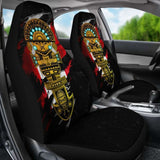 Inca Tumi Car Seat Covers - Peruvian Tattoo (Set Of Two) 174914 - YourCarButBetter