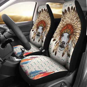 Indian Cow-2 Car Seat Covers 144730 - YourCarButBetter