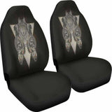 Indians Wolf Skull Car Seat Covers 202004 - YourCarButBetter