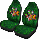 Ireland Car Seat Covers - Irish Pride Shamrock Patterns - 154230 - YourCarButBetter