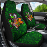 Ireland Car Seat Covers - Irish Pride Shamrock Patterns - 154230 - YourCarButBetter