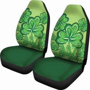 Ireland Car Seat Covers - Shamrock Garden 154230 - YourCarButBetter
