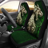 Ireland Celtic Car Seat Covers - Dragon & Claddagh Cross 184610 - YourCarButBetter