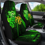 Ireland Celtic Car Seat Covers - Irish 3D Shamrock - 154230 - YourCarButBetter