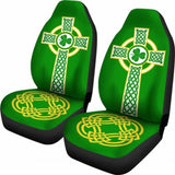 Ireland Celtic Cross Car Seat Covers 160905 - YourCarButBetter