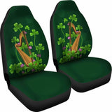 Ireland Harp And Shamrock Car Seat Covers 1154230 - YourCarButBetter