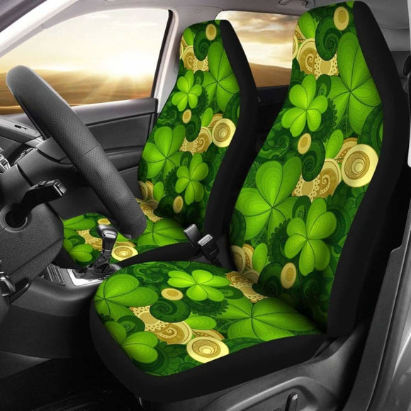 Ireland Shamrock Car Seat Covers 03 1154230 - YourCarButBetter