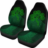 Ireland Shamrock Car Seat Covers 154230 - YourCarButBetter