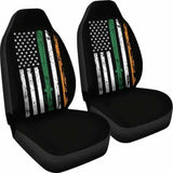 Irish Police Flag Car Seat Covers 153908 - YourCarButBetter