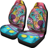 Irish Setter Series Design Car Seat Covers Colorful Back 221409 - YourCarButBetter