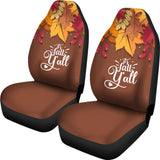 It's Fall Y'all Thanksgiving Car Seat Covers 212001