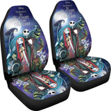 Jack And Sally Art Car Seat Covers Cartoon Fan Gift 101819 - YourCarButBetter