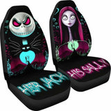 Jack And Sally Car Seat Cover 101819 - YourCarButBetter