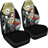 Jack And Sally Car Seat Covers Nightmare Before Christmas 210101 - YourCarButBetter
