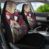 Jack And Sally Car Seat Covers Nightmare Before Christmas Amazing 101819 - YourCarButBetter