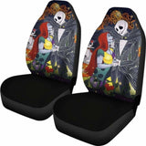 Jack And Sally Nightmare Before Christmas Car Seat Covers Amazing 101819 - YourCarButBetter