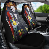 Jack And Sally Nightmare Before Christmas Car Seat Covers Amazing 101819 - YourCarButBetter