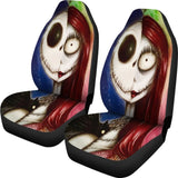 Jack And Sally The Nightmare Before Christmas Car Seat Covers 101819 - YourCarButBetter