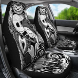 Jack And Sally The Nightmare Before Christmas Car Seat Covers 2 101819 - YourCarButBetter