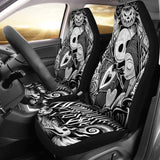 Jack And Sally The Nightmare Before Christmas Car Seat Covers 2 101819 - YourCarButBetter