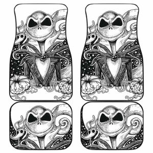 Jack Nightmare Before Christmas Car Floor Mats Cartoon Amazing 101819 - YourCarButBetter