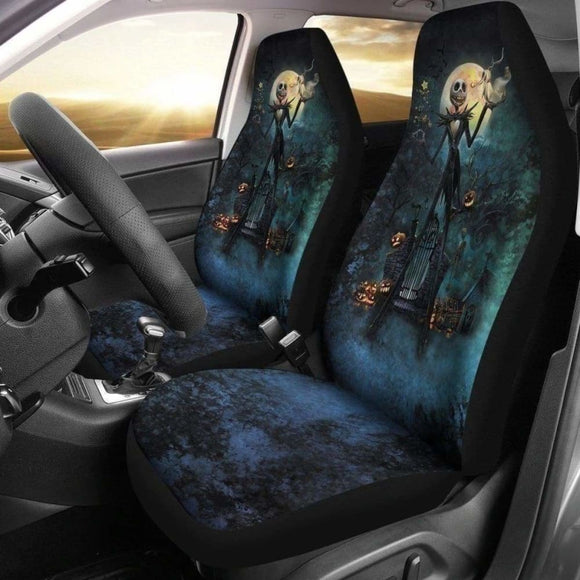 Jack Nightmare Before Christmas Car Seat Covers 101819 - YourCarButBetter