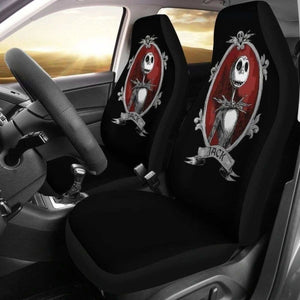 Jack Nightmare Before Christmas Car Seat Covers 3 101819 - YourCarButBetter