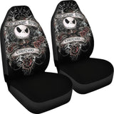 Jack Nightmare Before Christmas Car Seat Covers Cartoon 210101 - YourCarButBetter