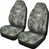 Jack Russell Terrier Camo Car Seat Covers 112608 - YourCarButBetter