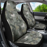 Jack Russell Terrier Camo Car Seat Covers 112608 - YourCarButBetter