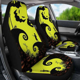Jack Sally Oogie Boogie Silhouette Car Seat Covers Amazing 101819 - YourCarButBetter
