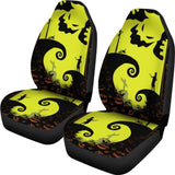 Jack Sally Oogie Boogie Silhouette The Nightmare Before Christmas Car Seat Covers 101819 - YourCarButBetter