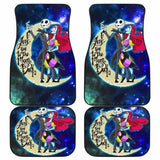 Jack & Sally The Nightmare Before Christmas Car Floor Mats 210101 - YourCarButBetter