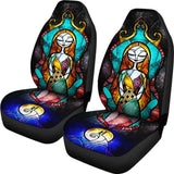 Jack Sally The Nightmare Before Christmas Car Seat Covers 101819 - YourCarButBetter