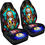 Jack Sally The Nightmare Before Christmas Car Seat Covers 101819 - YourCarButBetter