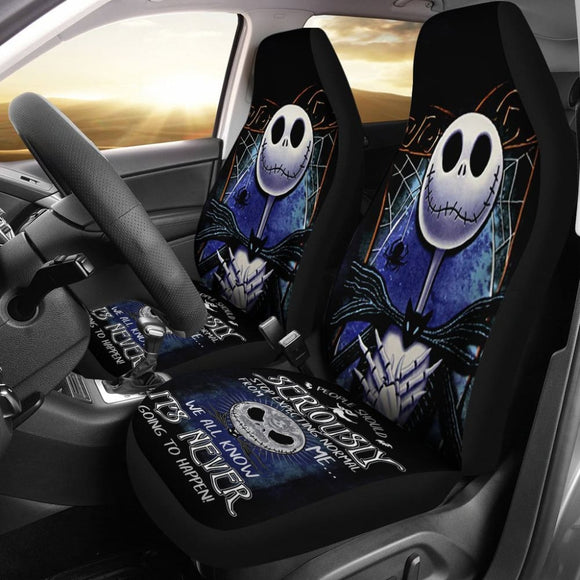 Jack Skellington Car Seat Cover 240 101819 - YourCarButBetter