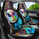 Jack Skellington Color Car Seat Cover 66 101819 - YourCarButBetter