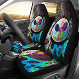 Jack Skellington Color Car Seat Cover 66 101819 - YourCarButBetter
