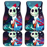 Jack Skellington Front And Back Car Mats 101819 - YourCarButBetter