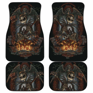 Jack Skellington Guitar Front And Back Car Mats 101819 - YourCarButBetter