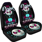 Jack Skellington Halloween Car Seat Covers - Amazing Best Gift Idea 101819 - YourCarButBetter