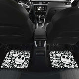 Jack Skellington Head Front And Back Car Mats 101819 - YourCarButBetter