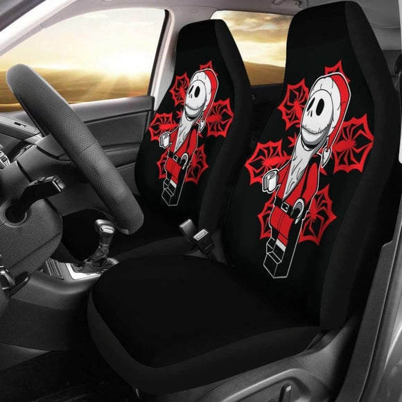 Jack Skellington Logo Car Seat Covers - Amazing Best Gift Idea 101819 - YourCarButBetter