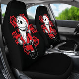 Jack Skellington Logo The Nightmare Before Christmas Car Seat Covers 101819 - YourCarButBetter