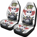 Jack Skellington Mad Hatter Car Seat Covers Amazing 101819 - YourCarButBetter