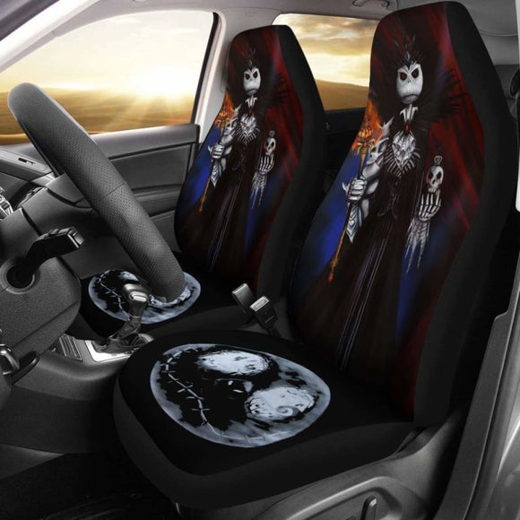 Jack Skellington Nightmare Before Christmas Car Seat Covers 3 Amazing 101819 - YourCarButBetter